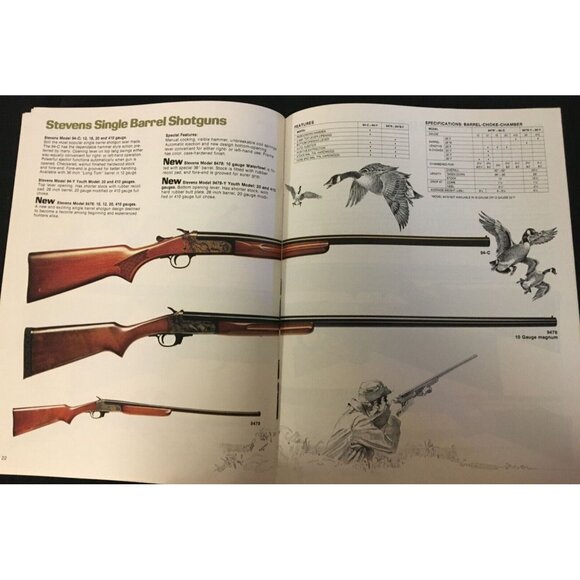 Savage Arms 1978 Catalog Firearms Long Guns Rifles - Picture 5 of 6